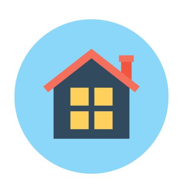 ev inşa vektör simgesi