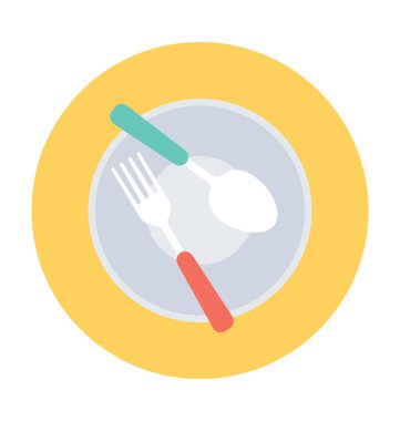 yemek vektör çizim