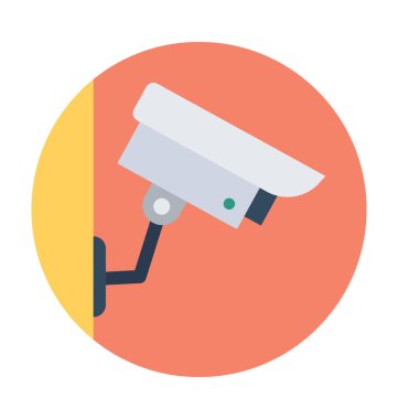 CCTV kamera vektör çizim