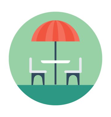 Yemek Masası vektör çizim