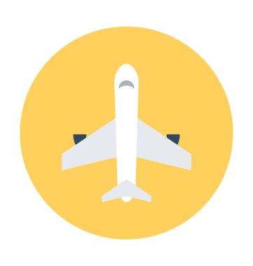 Uçak vektör çizimi