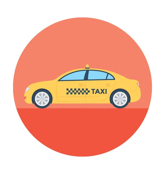 Taxi vektor illustration — Stock vektor