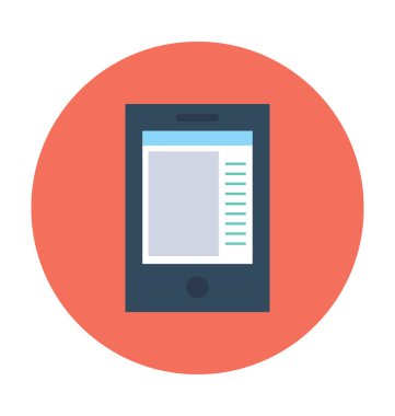 App arabirimi vektör simgesi