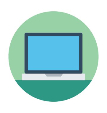 Laptop vektör simgesi