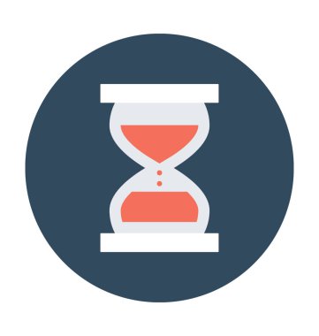 Kum Saati vektör simgesi