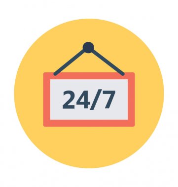 Tam hizmet vektör simgesi