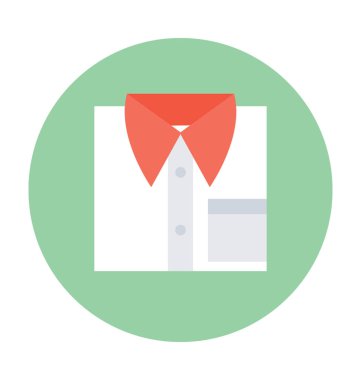 Gömlek vektör simgesi