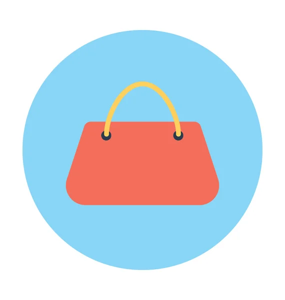 Векторная икона сумки сцепления — стоковый вектор