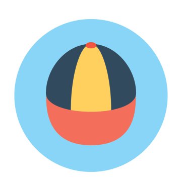 Beyzbol kap vektör simgesi