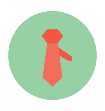 Boyunbağı vektör simgesi