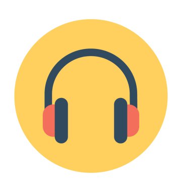 Kulaklık vektör simgesi