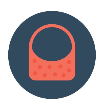 El çantası vektör simgesi