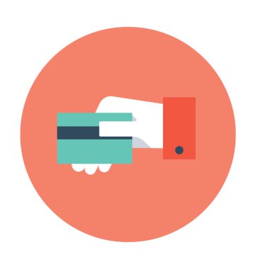 Plastik para vektör simgesi