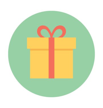 hediye vektör simgesi