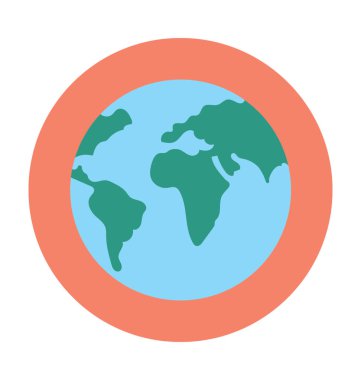 Dünya Vektör Simgesi