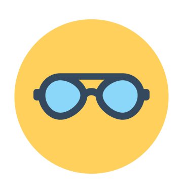 Güneş gözlüğü vektör simgesi