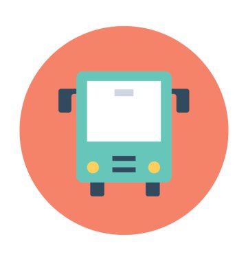 otobüs vektör simgesi