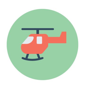 Helikopter vektör simgesi