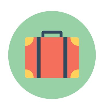 Evrak çantası vektör simgesi