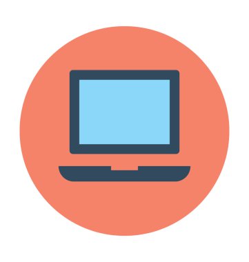 Laptop vektör simgesi