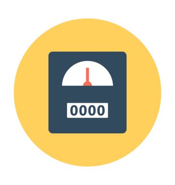 tartılama makinesi vektör simgesi