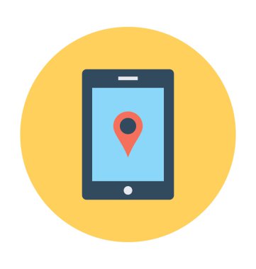 GPS cihazı vektör simgesi