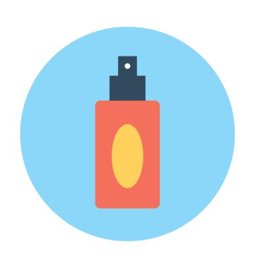 Saç spreyi vektör simgesi