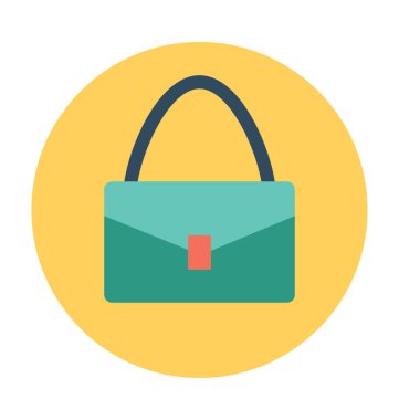 Debriyaj çanta vektör simgesi