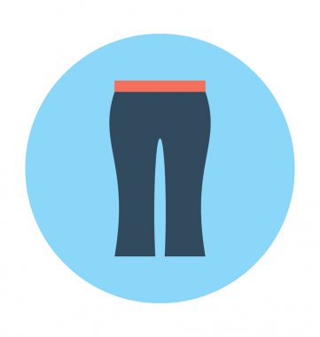 Pantolon vektör simgesi