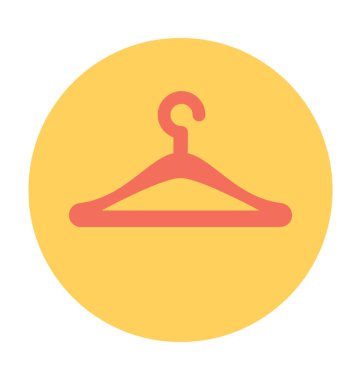 giysi askısı vektör simgesi