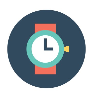 kol saati vektör simgesi