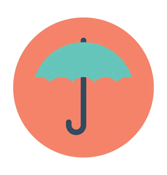 Ícone vetor guarda-chuva — Vetor de Stock