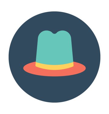 şapka vektör simgesi