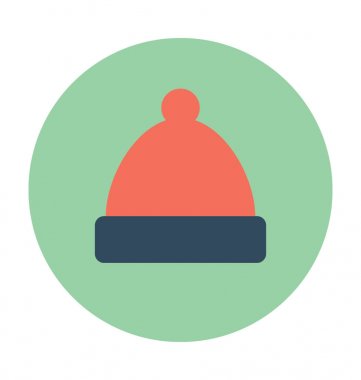 Şapka vektör simge bobble