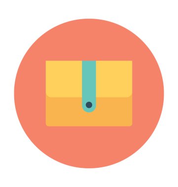 Debriyaj çanta vektör simgesi