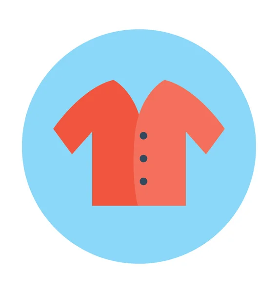 Icône vectorielle chemise — Image vectorielle