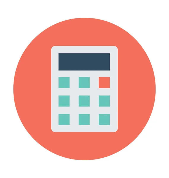 Calculadora vector icono — Archivo Imágenes Vectoriales