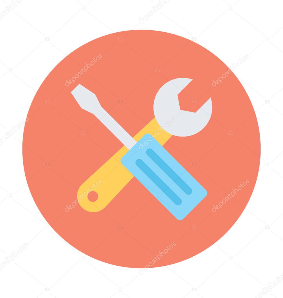 Repair Tools Vector Icon