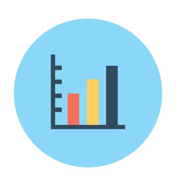 iş grafiği vektör simgesi