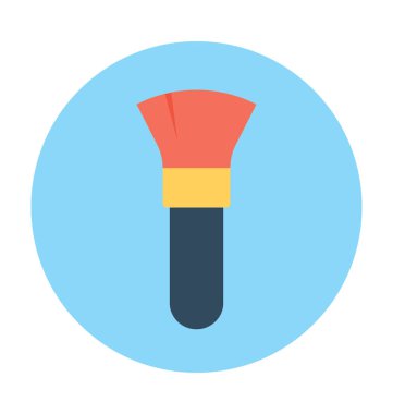 Makyaj fırça vektör simgesi