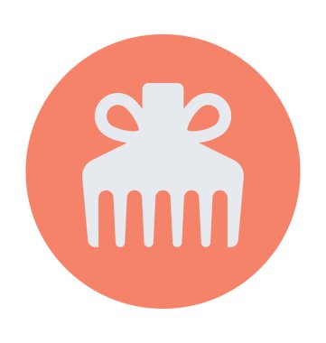 Saç Clutcher vektör simgesi