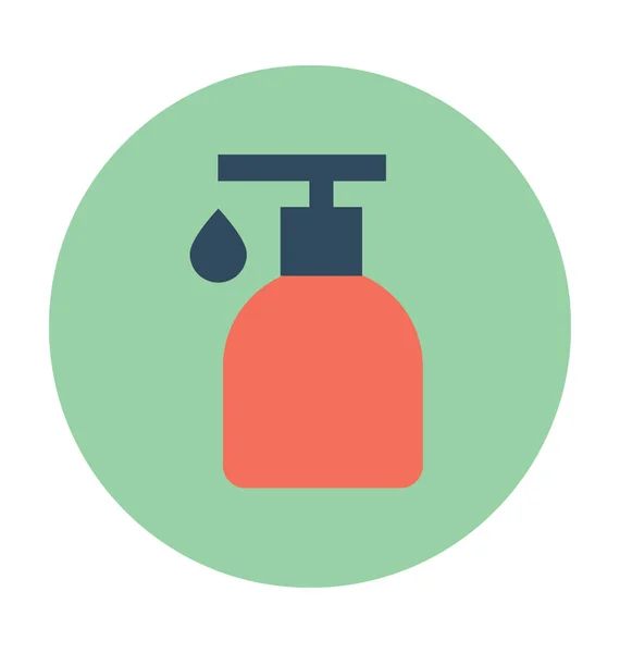 Soap Dispenser Vector Icon — Stock Vector
