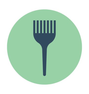 Fırça vektör simge renklendirme