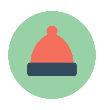 Şapka vektör simge bobble