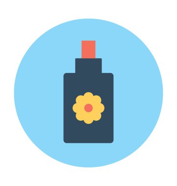 Saç spreyi vektör simgesi