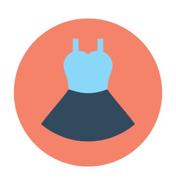 Rop düz vektör simgesi