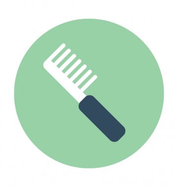 Tarak düz vektör simgesi