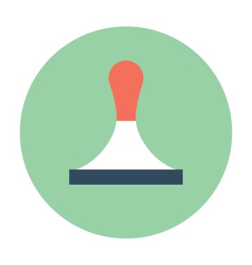 pul düz vektör simgesi