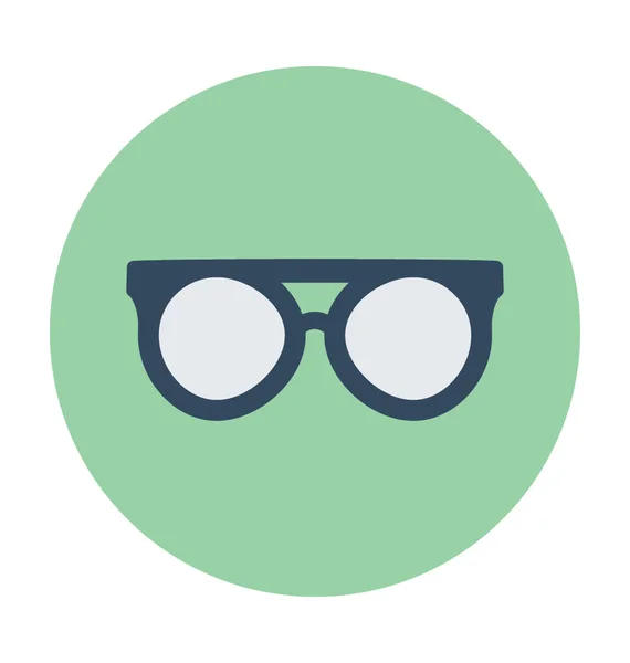 Sunglasses Flat Vector Icon — Stock Vector