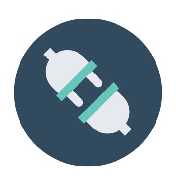 Flug Düz Vektör Simgesi